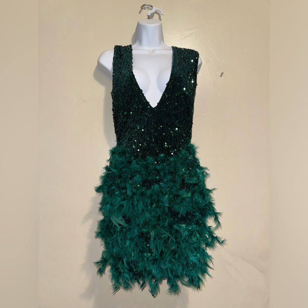 Dachboutique green dress size:s